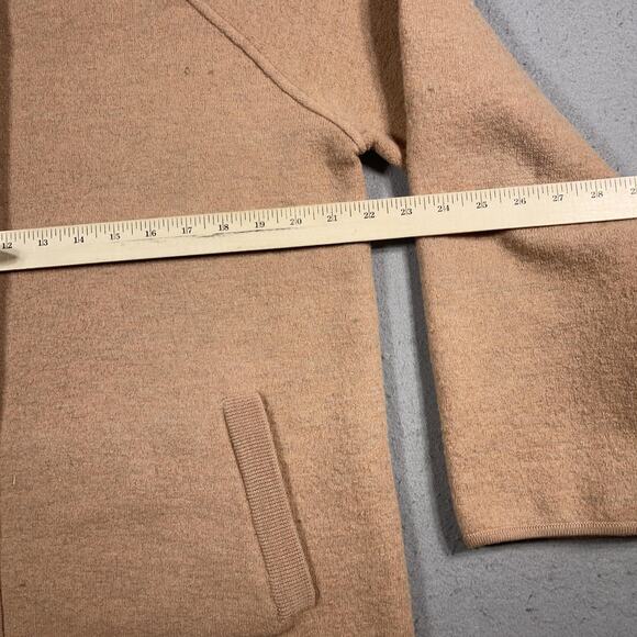 Madewell Coat Womens Medium Wool Full Zip Merino Long Cardigan Jacket Pockets - Picture 5 of 9